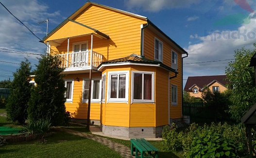 Покраска деревянного дома - 4